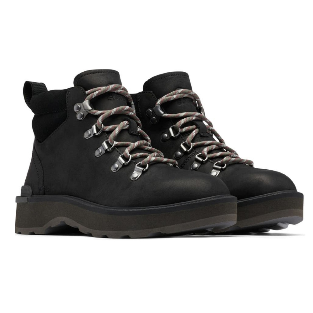 Sorel Black Lace Up Boots